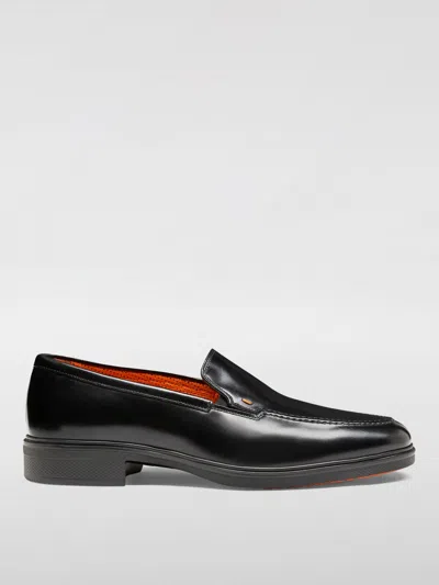 Santoni Loafers  Men Color Black