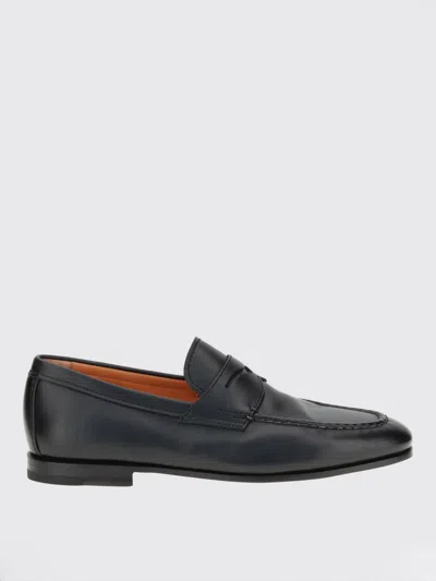 SANTONI LOAFERS SANTONI MEN COLOR BLACK,G46500002