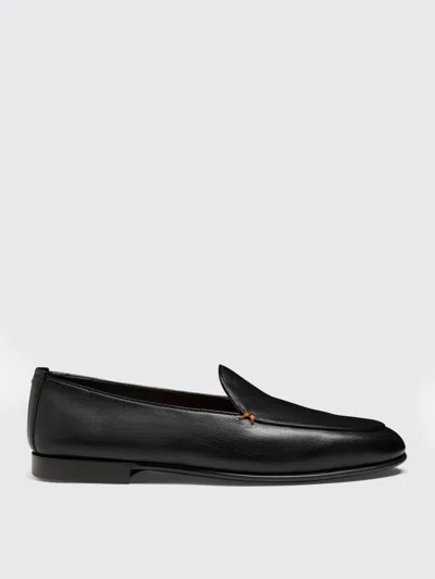 Santoni Loafers  Men Color Black