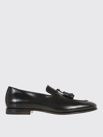 SANTONI LOAFERS SANTONI MEN COLOR BLACK,H12641002