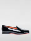Santoni Andrea Black Patent Leather Loafers In Black