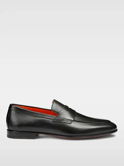 SANTONI LOAFERS SANTONI MEN COLOR BLACK,F71684002