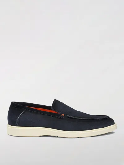 SANTONI LOAFERS SANTONI MEN COLOR BLUE,G46439009