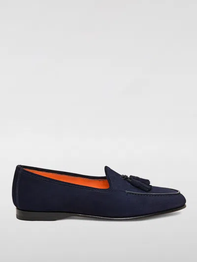 SANTONI LOAFERS SANTONI MEN COLOR BLUE,G49104009