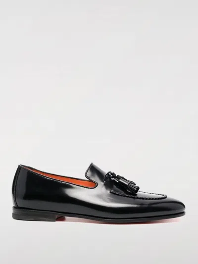 Santoni Loafers  Men Color Blue