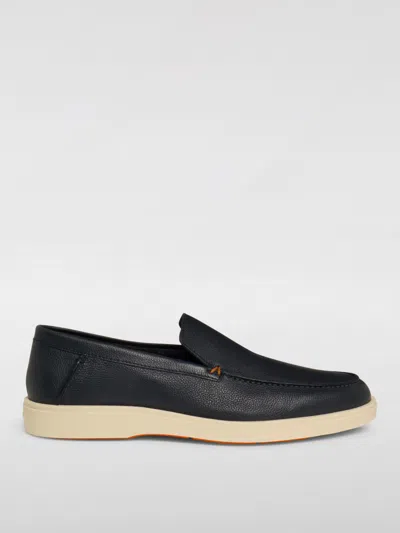 Santoni Loafers  Men Color Blue