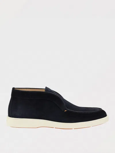 SANTONI LOAFERS SANTONI MEN COLOR BLUE,G72169009