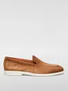 Santoni Loafers  Men Color Brown In Braun