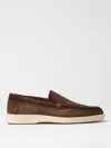 Santoni Loafers  Men Color Burnt