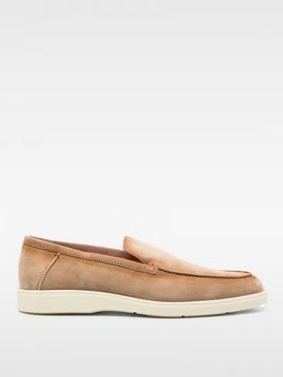 Santoni Loafers  Men Colour Camel