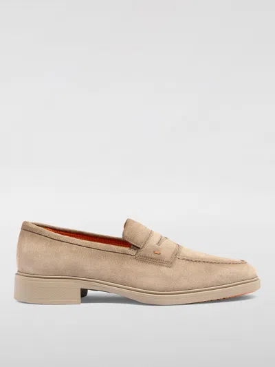 Santoni Loafers  Men Color Natural