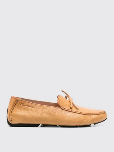SANTONI LOAFERS SANTONI MEN COLOR ORANGE,H07934004