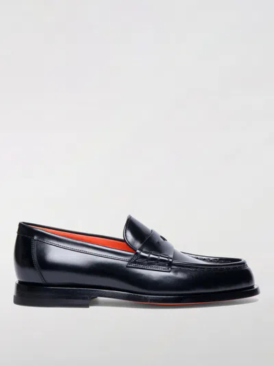 Santoni Loafers  Woman Color Black