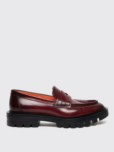 Santoni Loafers  Woman Color Red