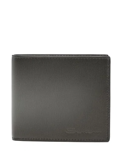 SANTONI LOGO-DEBOSSED WALLET