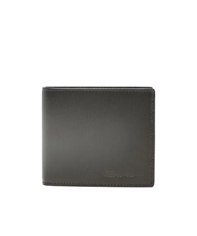 SANTONI LOGO EMBOSSED WALLET