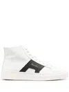 Santoni Dbs-h2-bwei10 In White