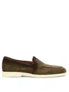 SANTONI SANTONI "MALIBU" SUEDE LOAFERS