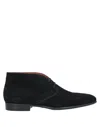 Santoni Ankle Boots In Black