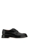 Santoni Men Grape Leather Lace-up Shoes In Red
