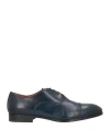Santoni Laced Shoes In Blue