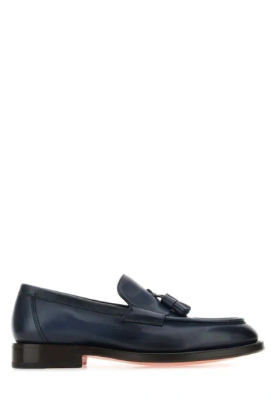 Santoni Man Scarpe Stringate In Multicolor