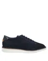 Santoni Sneakers In Blue