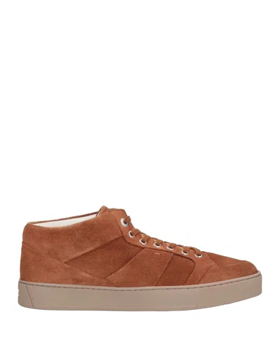 Santoni Sneakers In Red