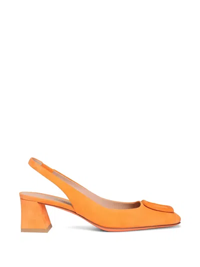 Santoni Marta Buckle-detail Sandals In Multi