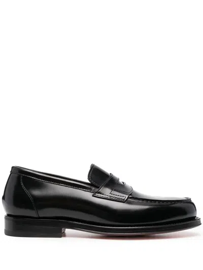 Santoni Mcqu18143pd5shrb 096 In Black  