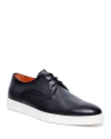 SANTONI MEN'S ATLANTIS LACE UP PLAIN TOE DRESS SHOES