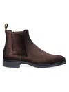 Santoni Men's Easy On Chelsea Boots In Burgundy