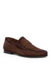 Santoni Paine Loafer In Dark Brown