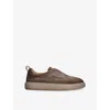 Santoni Lace-up Sneakers In Animal Print