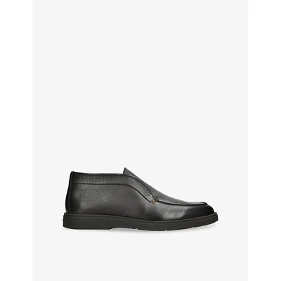Santoni Mens  Detroit Leather Loafers In Multi