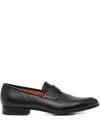 Santoni Meraviglia Loafers In Black