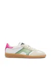 Santoni 올리 레이스업 스니커즈 In Multi