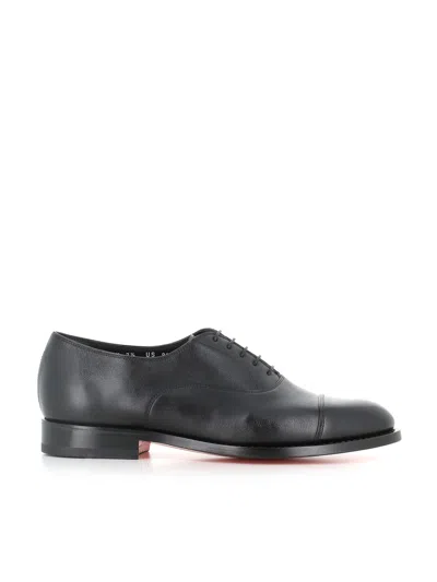Santoni Oxford New Linger In Black