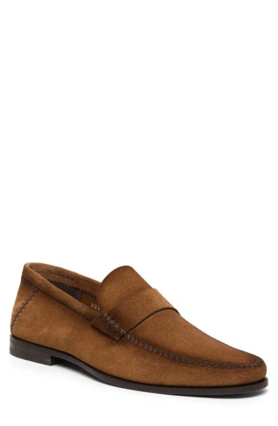 Santoni Paine Loafer In Brown
