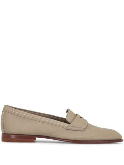 Santoni Penny Loafers