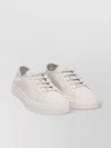 Santoni Perforated Rubber Sole Textured Finish Slip-on