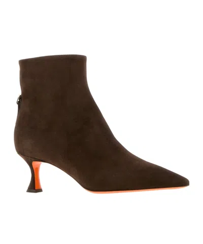 SANTONI POINTED-TOE HIGH HEELS