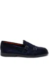 Santoni Pura A Loafer Malibu In Blue