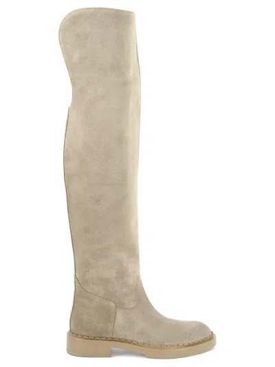 Santoni "rider" Boots In Sand