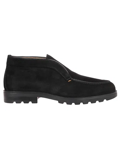 SANTONI ROCK OW SLIP-ON LOAFERS