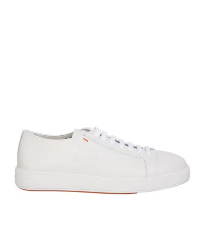 SANTONI SANTONI ROUND-TOE LACE-UP SNEAKERS