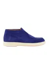 Santoni Round Toe Boots