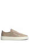 Santoni Slip-on Sneakers With Contrasting Rubber Sole In Animal Print