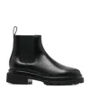 Santoni "forestlow" Elastic Ankle Boot In Black