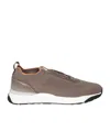 Santoni Knitted-panels Low-top Sneakers In Multi